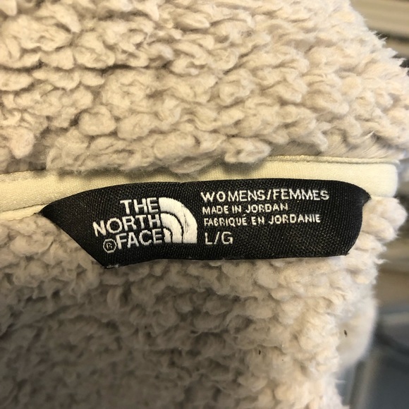 The North Face ladies Sherpa full zip Jacket size large - Picture 6 of 6